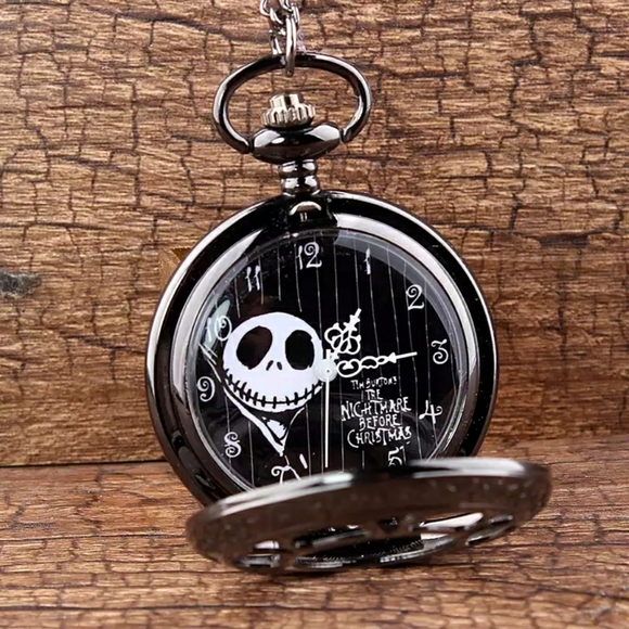 Nightmare Before Christmas Pocket Watch Jack Skell - Picture 3 of 4
